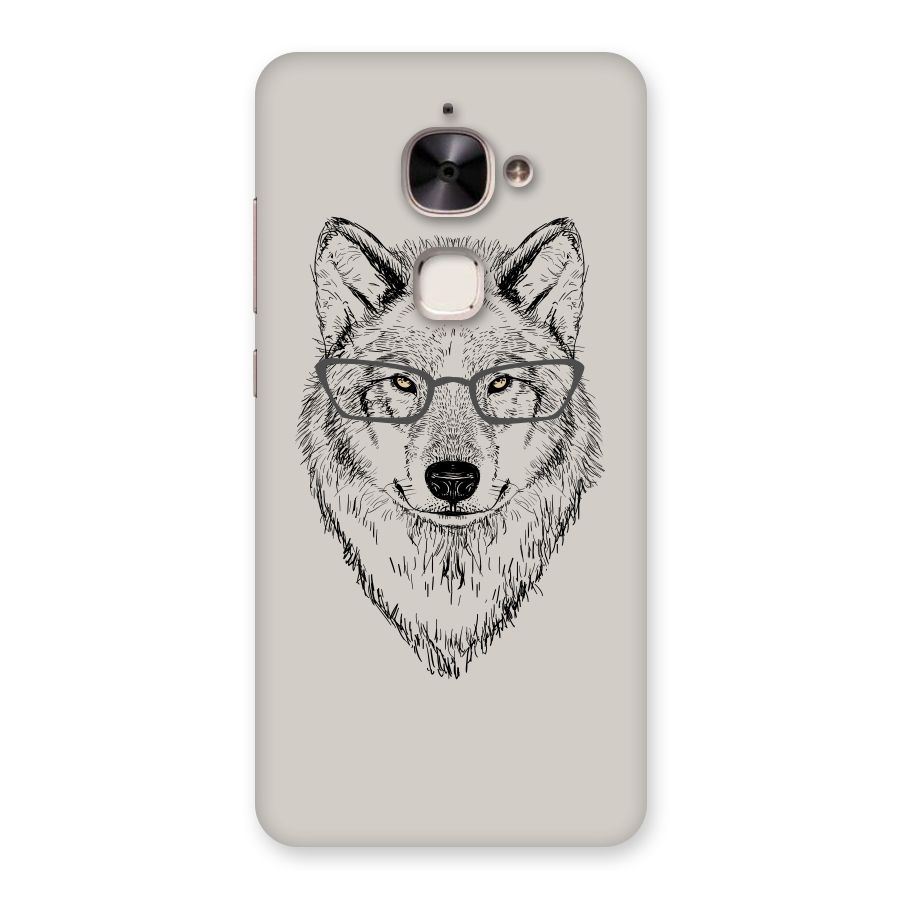 Nerdy Wolf Back Case for Le 2