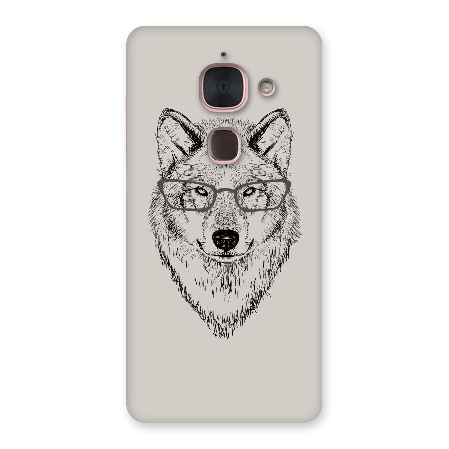 Nerdy Wolf Back Case for Le Max 2