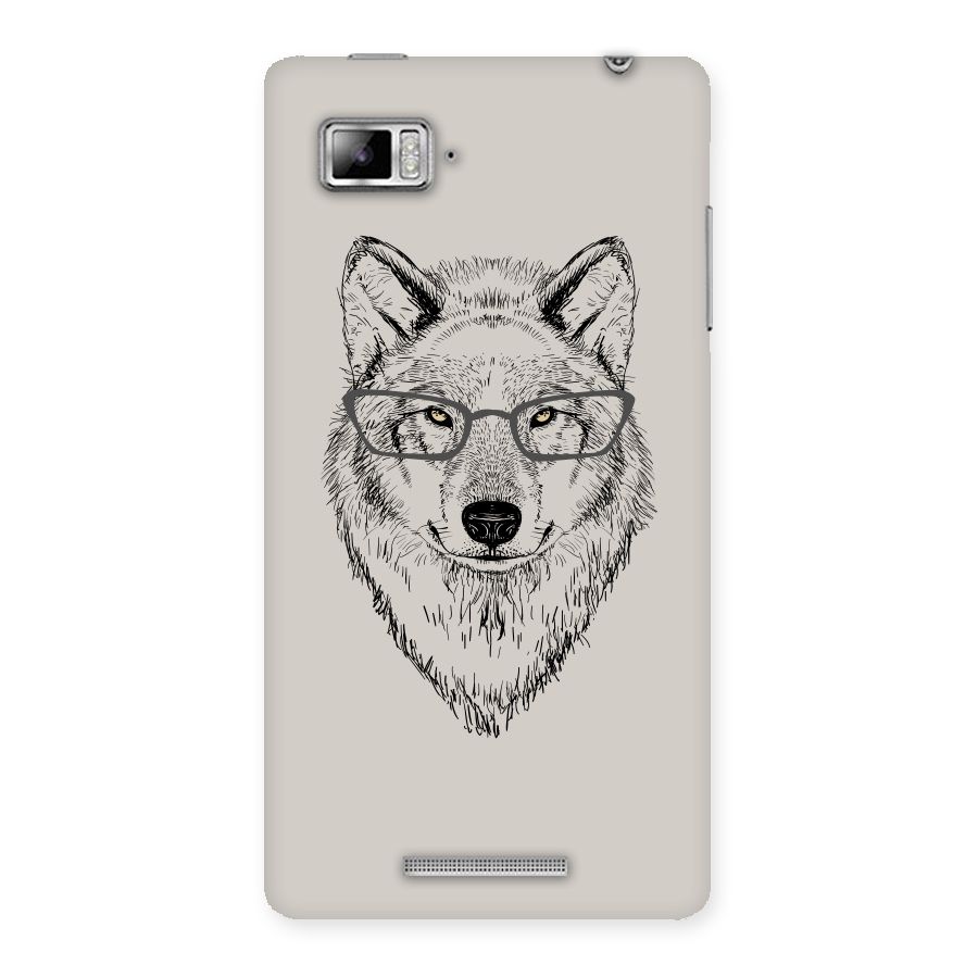Nerdy Wolf Back Case for Lenovo Vibe Z K910