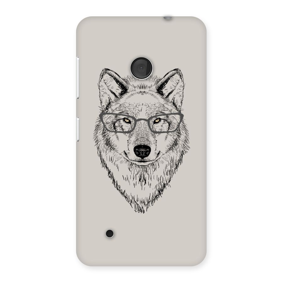 Nerdy Wolf Back Case for Lumia 530