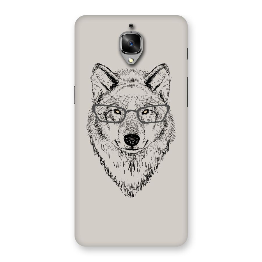 Nerdy Wolf Back Case for OnePlus 3