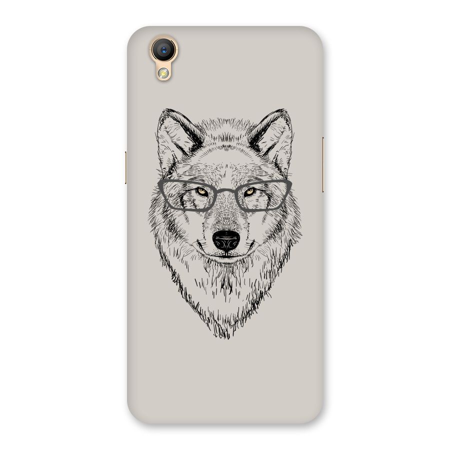 Nerdy Wolf Back Case for Oppo A37