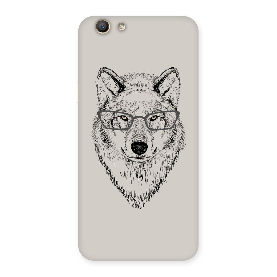 Nerdy Wolf Back Case for Oppo F1s