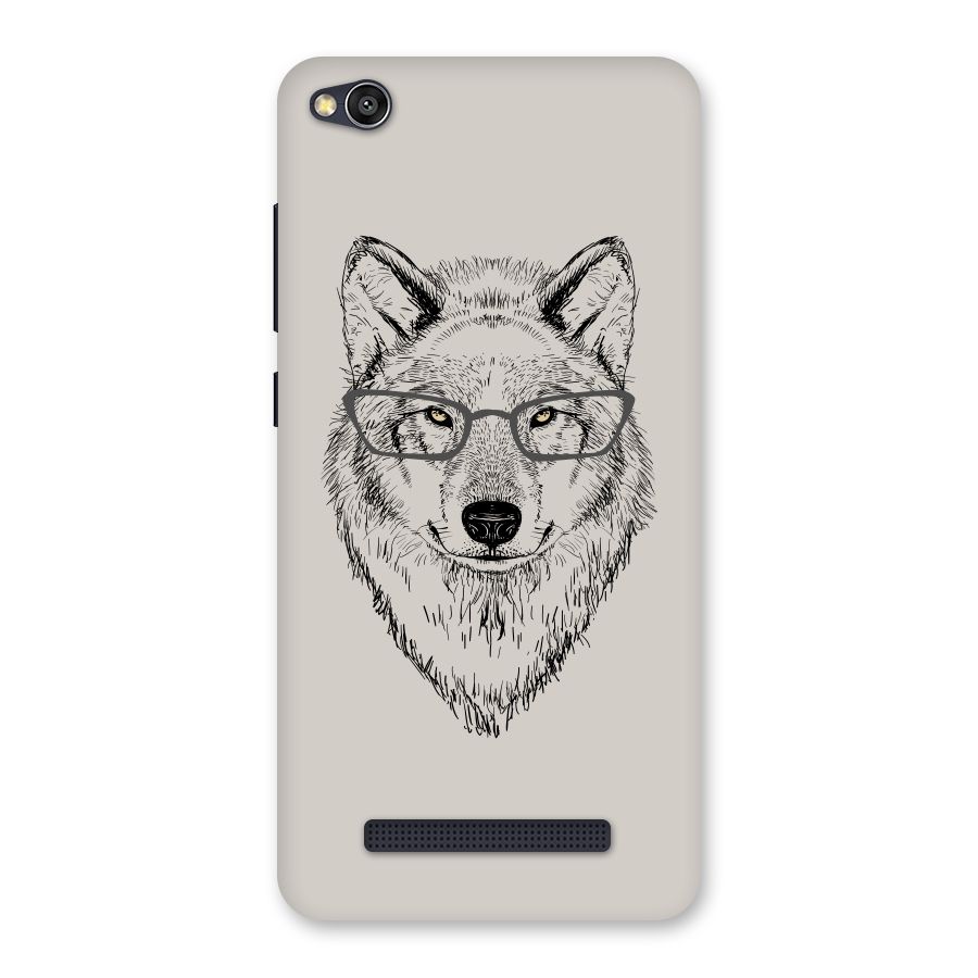 Nerdy Wolf Back Case for Redmi 4A