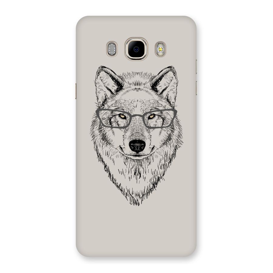 Nerdy Wolf Back Case for Samsung Galaxy J7 2016