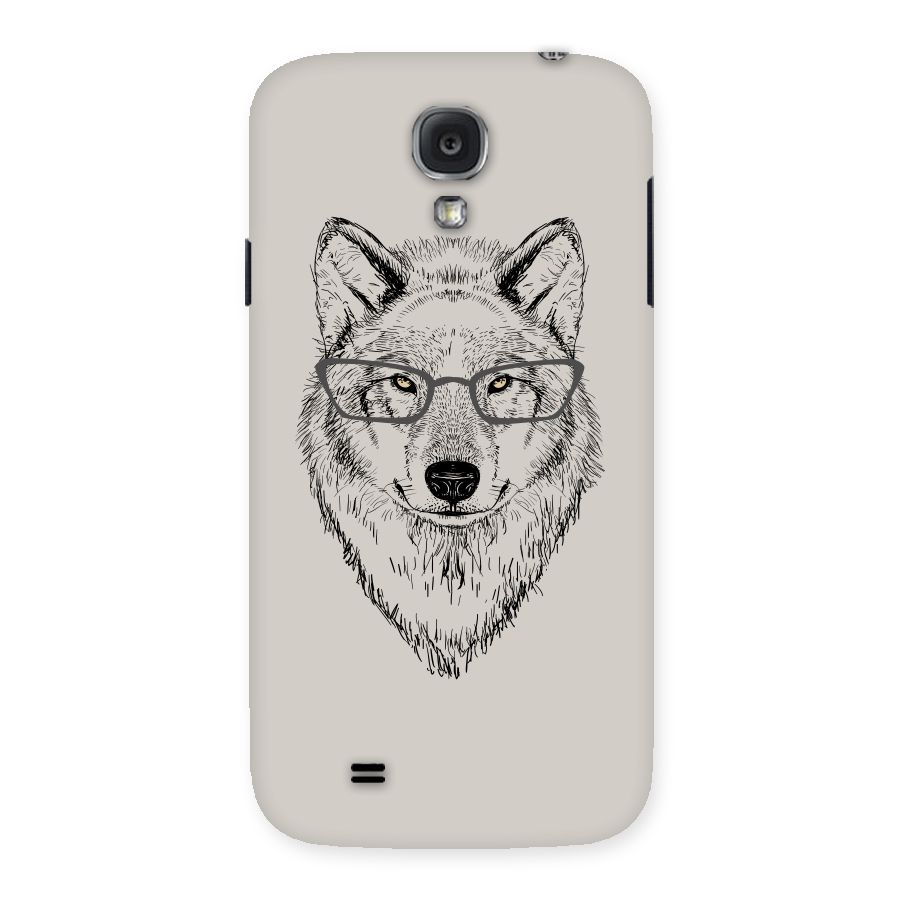 Nerdy Wolf Back Case for Samsung Galaxy S4