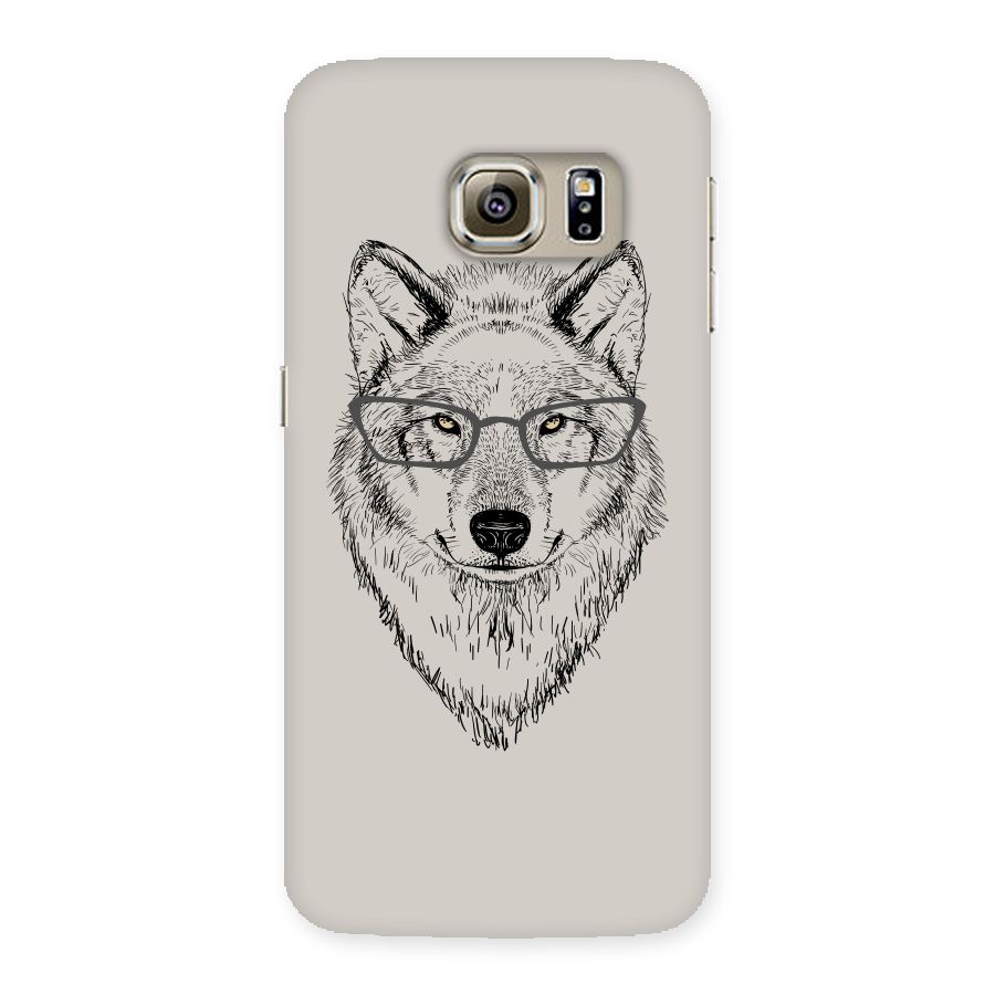 Nerdy Wolf Back Case for Samsung Galaxy S6 Edge