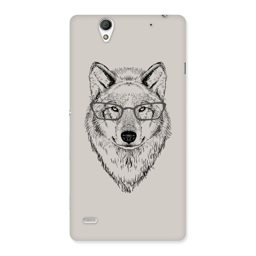 Nerdy Wolf Back Case for Sony Xperia C4