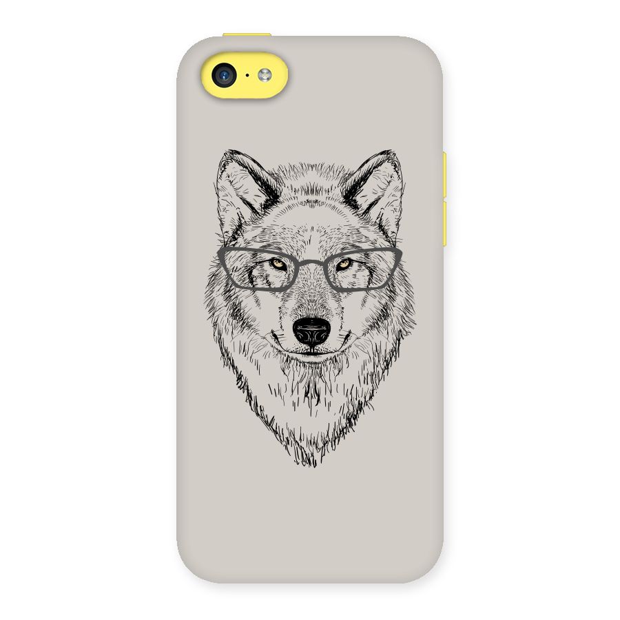 Nerdy Wolf Back Case for iPhone 5C