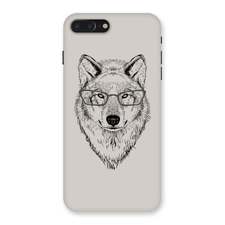 Nerdy Wolf Back Case for iPhone 7 Plus