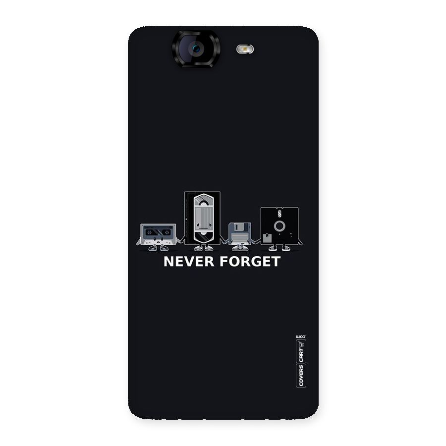 Never Forget Back Case for Canvas Knight A350