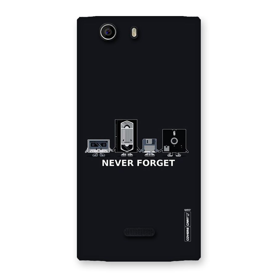 Never Forget Back Case for Canvas Nitro 2 E311