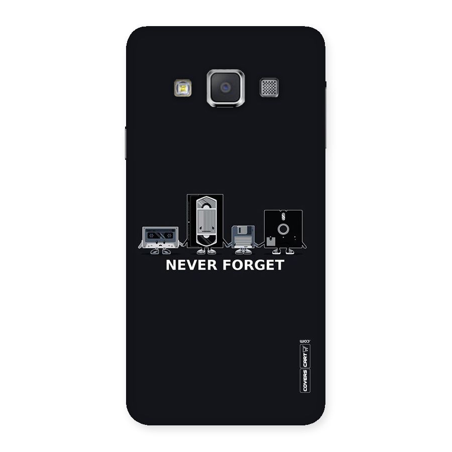Never Forget Back Case for Galaxy A3