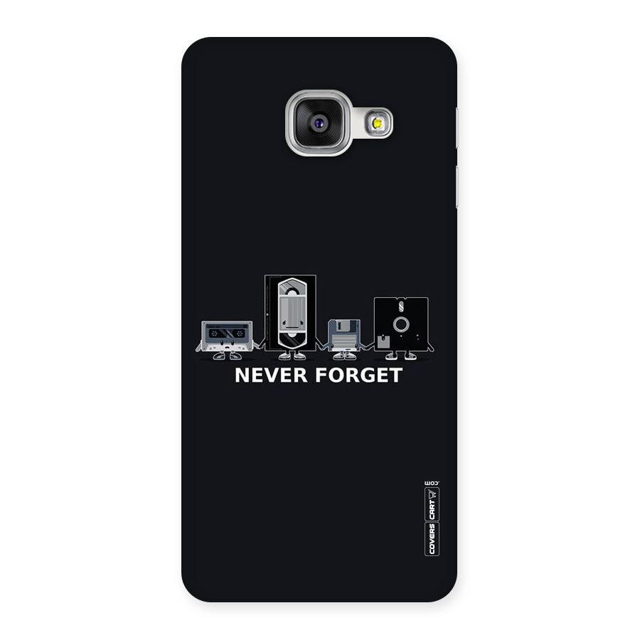 Never Forget Back Case for Galaxy A3 2016