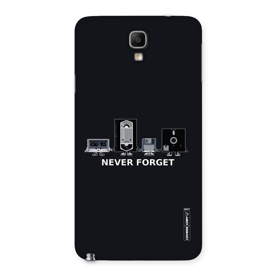 Never Forget Back Case for Galaxy Note 3 Neo