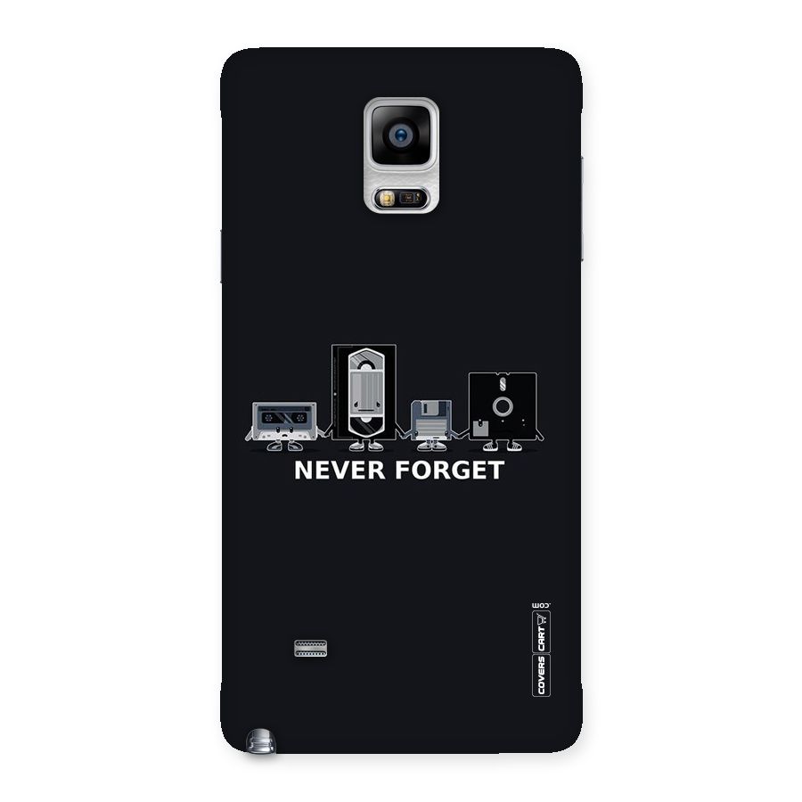 Never Forget Back Case for Galaxy Note 4