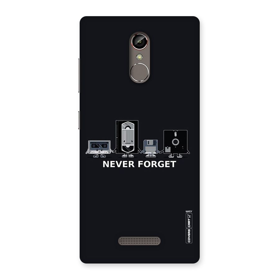 Never Forget Back Case for Gionee S6s