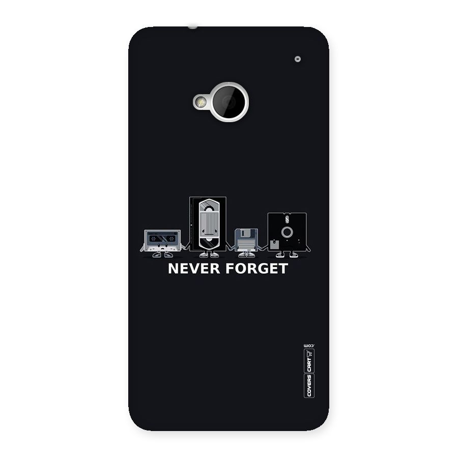Never Forget Back Case for HTC One M7