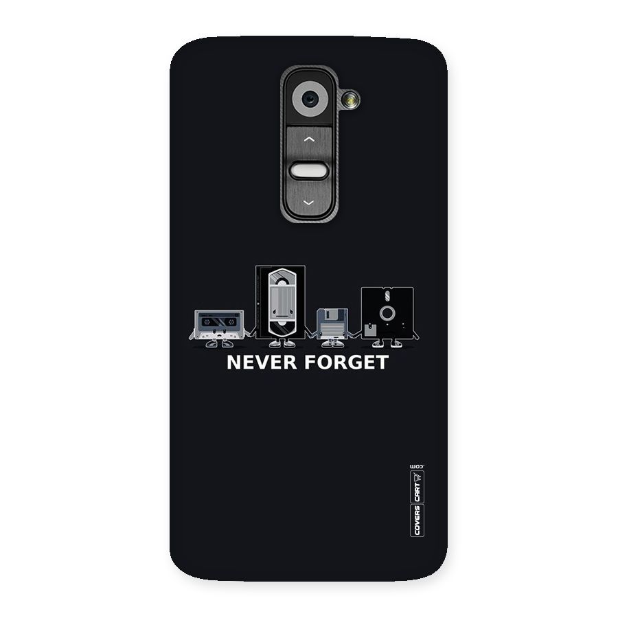 Never Forget Back Case for LG G2