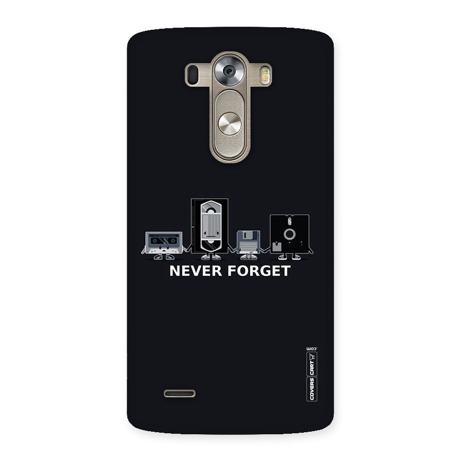 Never Forget Back Case for LG G3