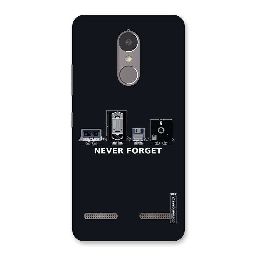 Never Forget Back Case for Lenovo K6