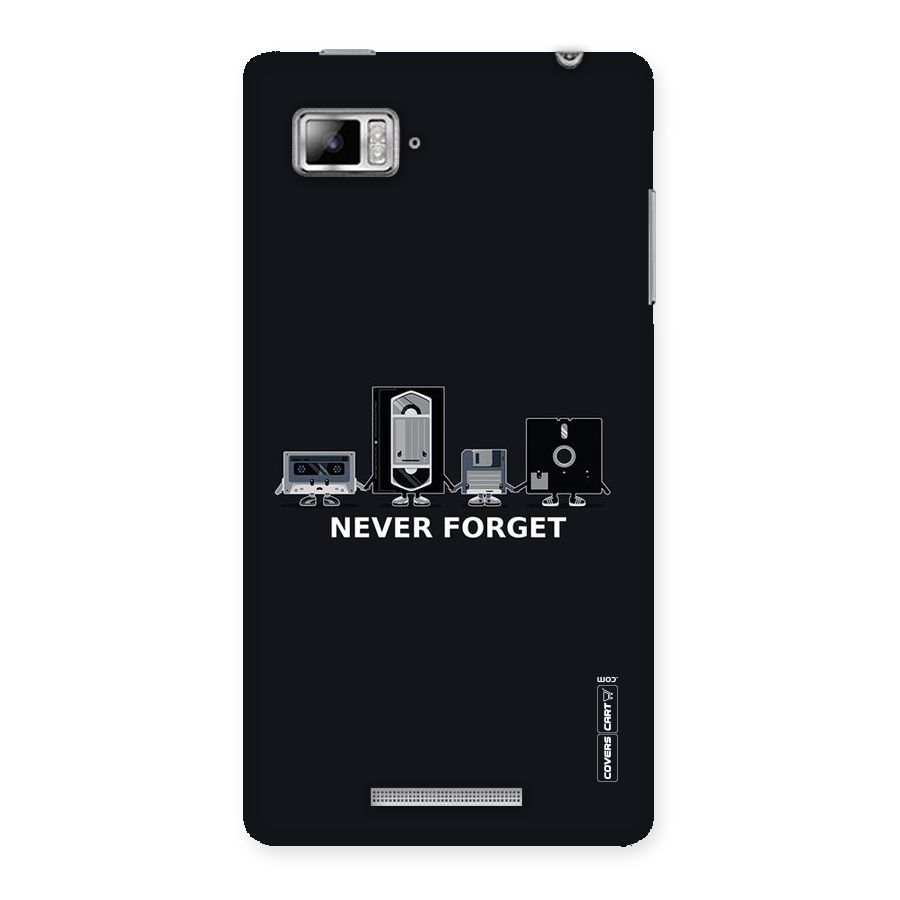 Never Forget Back Case for Lenovo Vibe Z K910