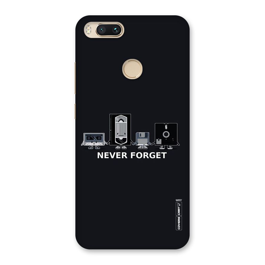 Never Forget Back Case for Mi A1
