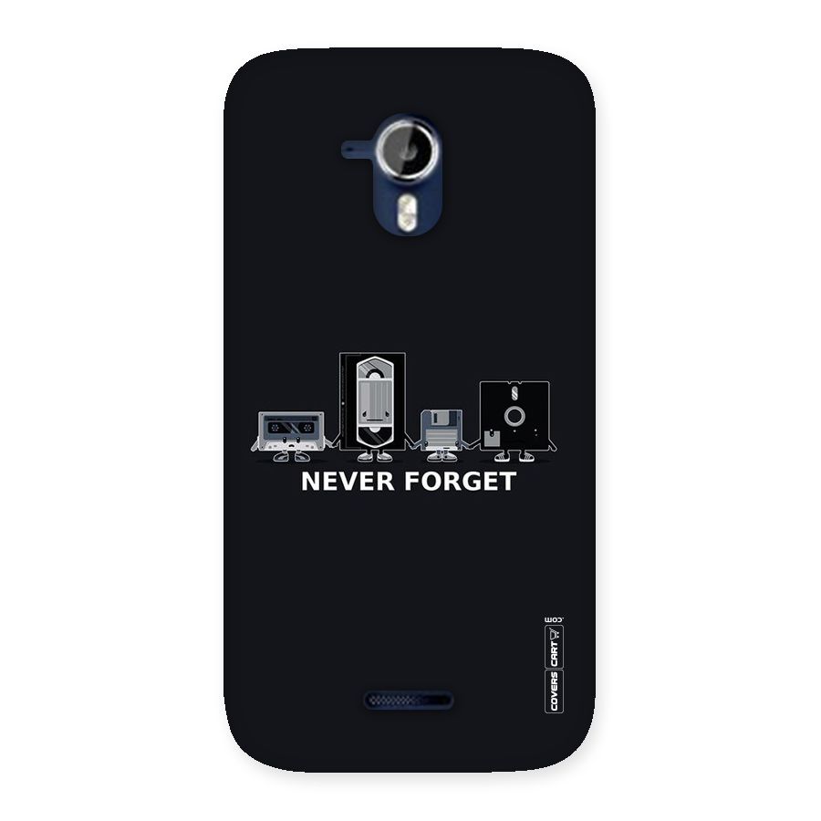 Never Forget Back Case for Micromax Canvas Magnus A117