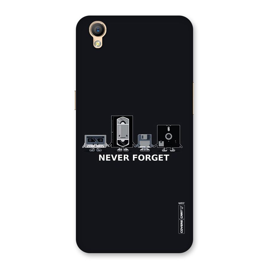 Never Forget Back Case for Oppo A37