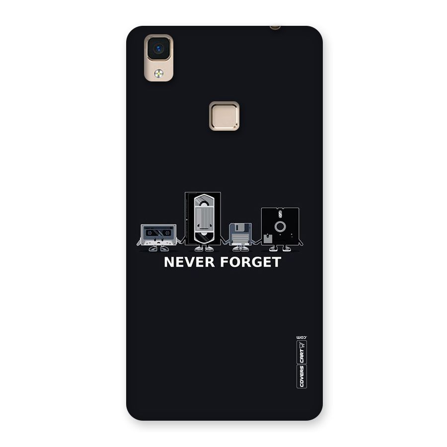 Never Forget Back Case for V3 Max