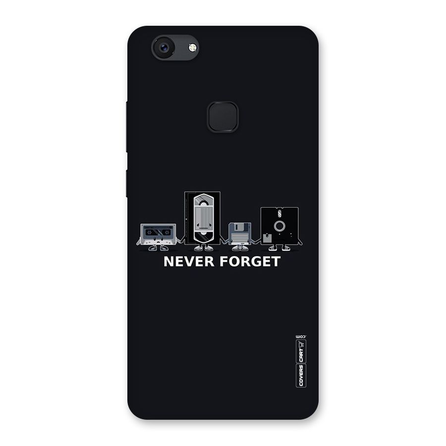 Never Forget Back Case for Vivo V7 Plus