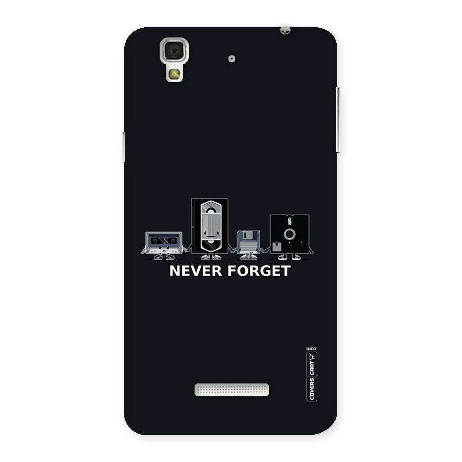 Never Forget Back Case for Yu Yureka