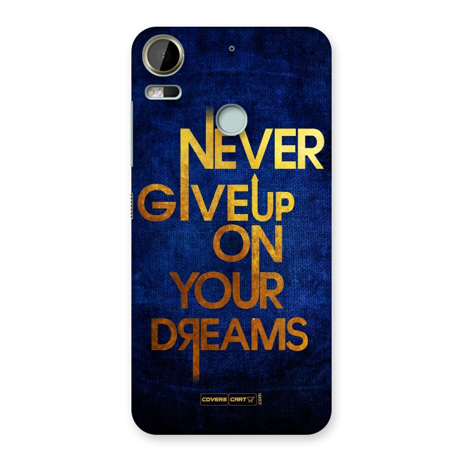 Never Give Up Back Case for Desire 10 Pro