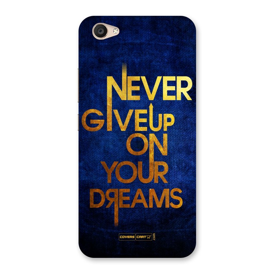 Never Give Up Back Case for Vivo V5 Plus