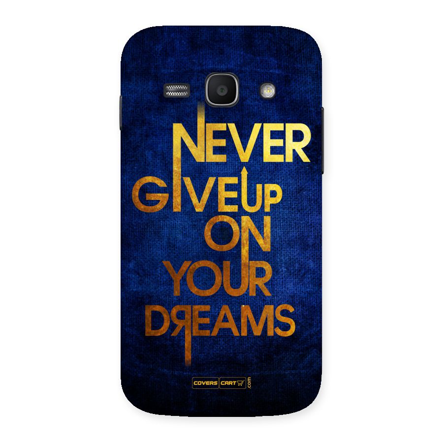 Never Give Up Back Case for Galaxy Ace 3