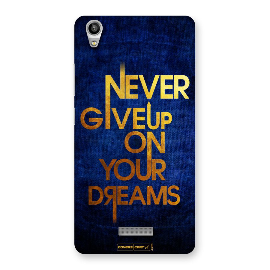 Never Give Up Back Case for Lava-Pixel-V1