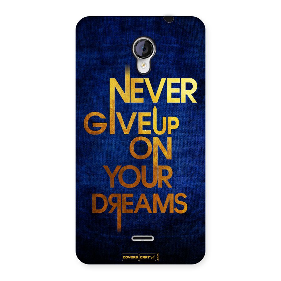 Never Give Up Back Case for Micromax Unite 2 A106