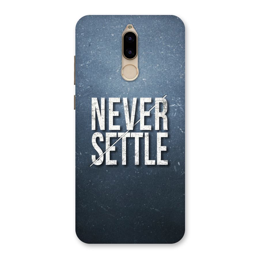 Never Settle Back Case for Honor 9i