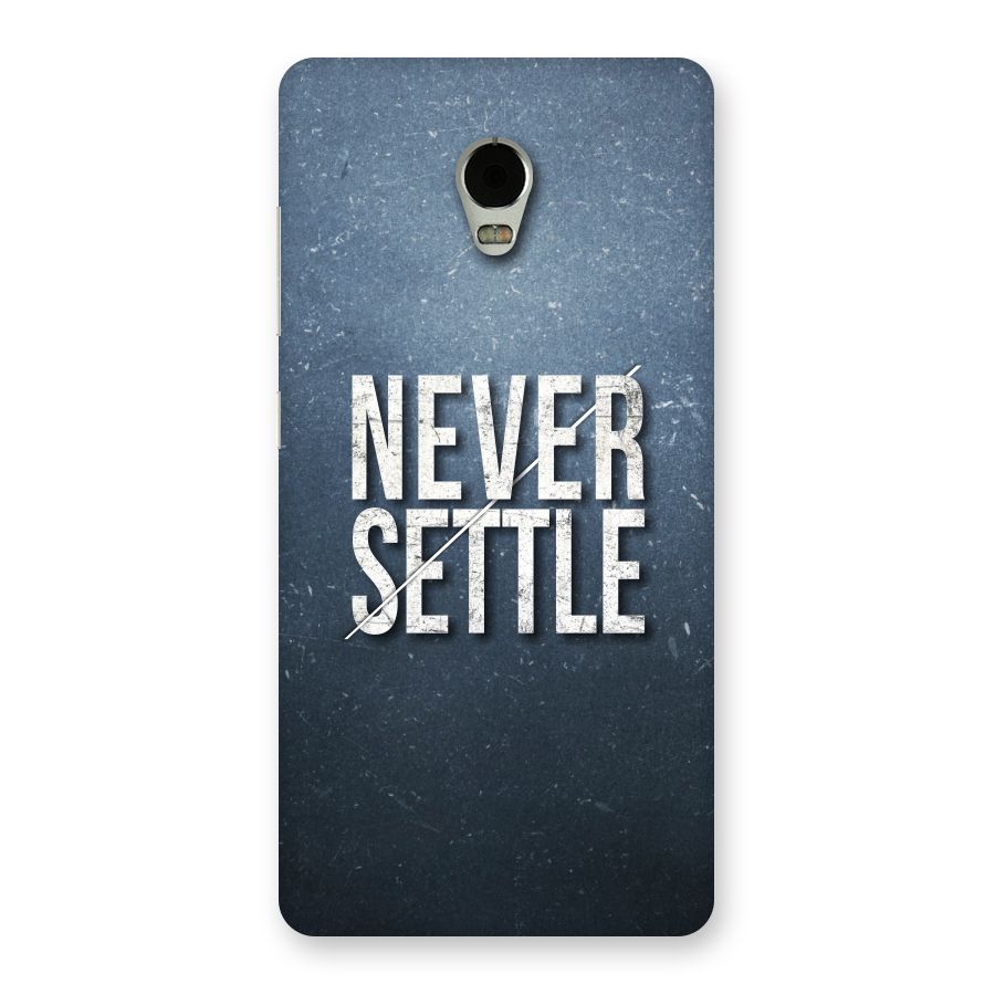 Never Settle Back Case for Lenovo Vibe P1