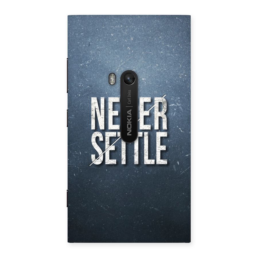 Never Settle Back Case for Lumia 920