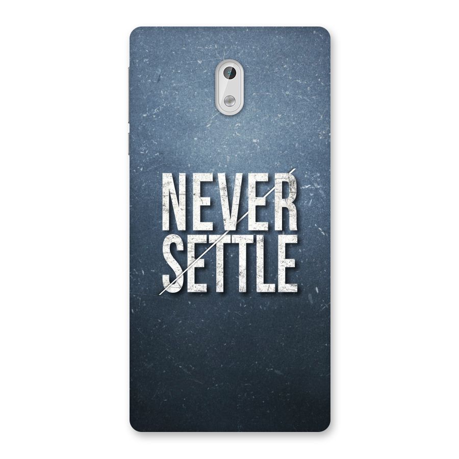Never Settle Back Case for Nokia 3