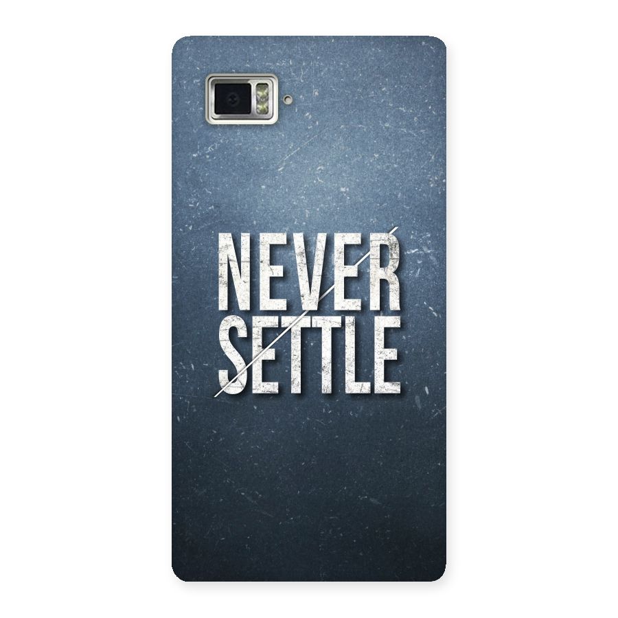 Never Settle Back Case for Vibe Z2 Pro K920