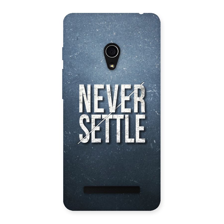 Never Settle Back Case for Zenfone 5