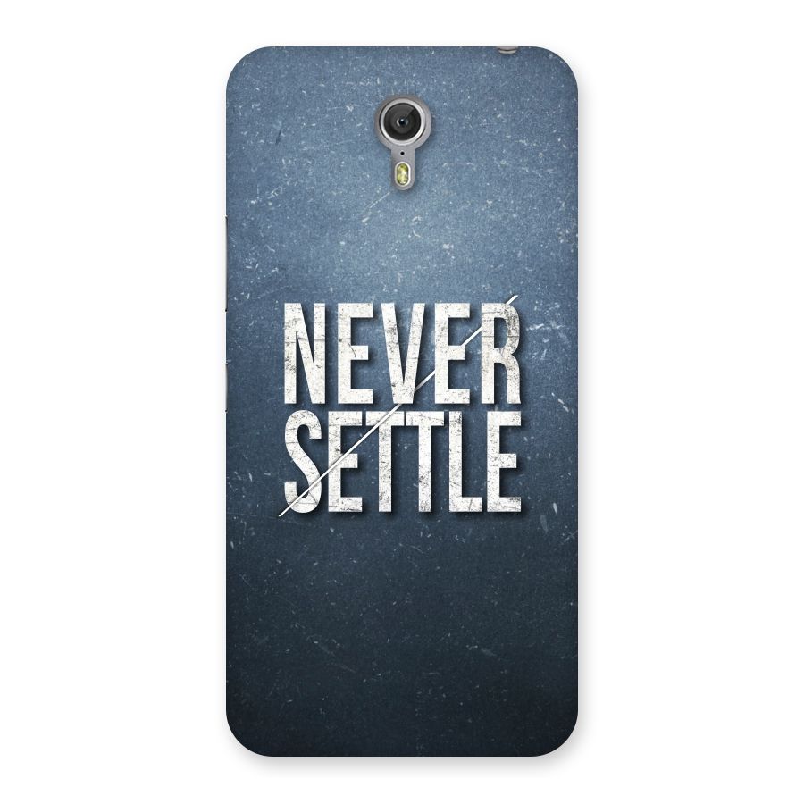 Never Settle Back Case for Zuk Z1