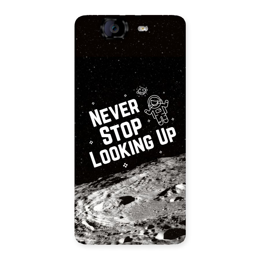 Never Stop Looking Up Back Case for Canvas Knight A350