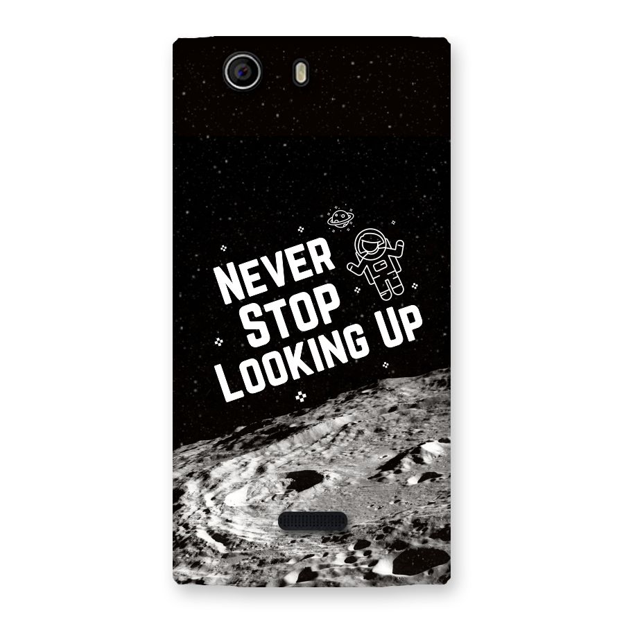 Never Stop Looking Up Back Case for Canvas Nitro 2 E311