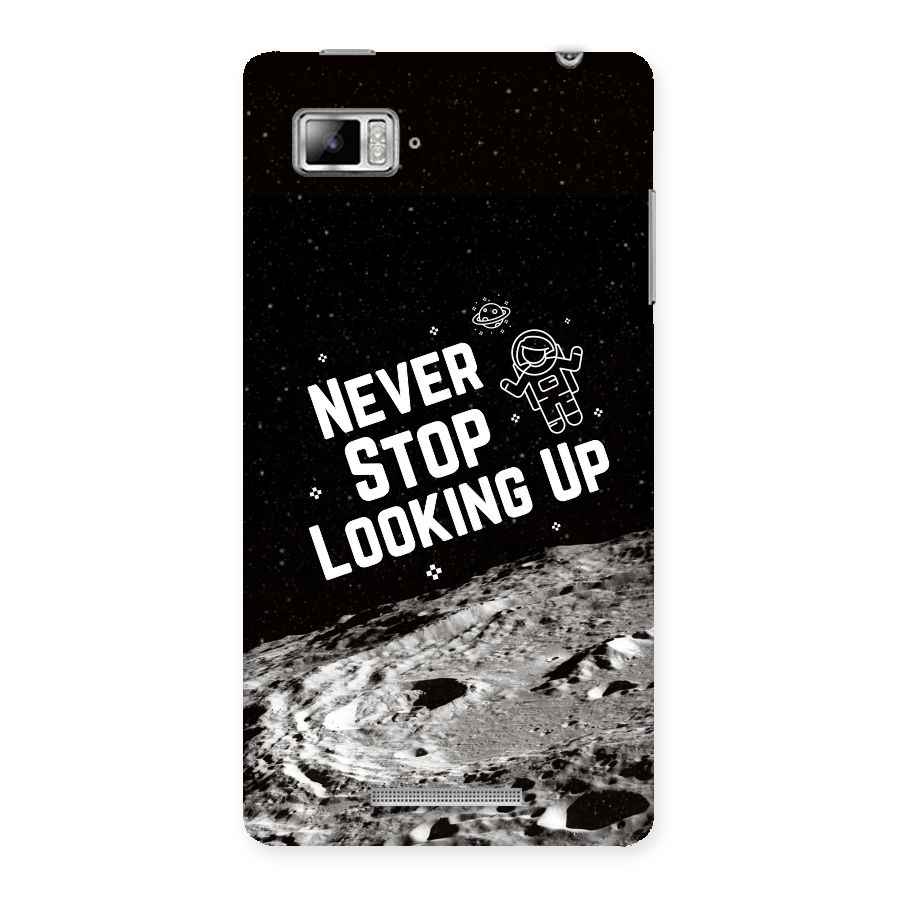 Never Stop Looking Up Back Case for Lenovo Vibe Z K910