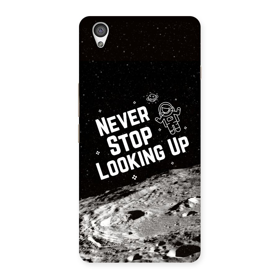 Never Stop Looking Up Back Case for OnePlus X