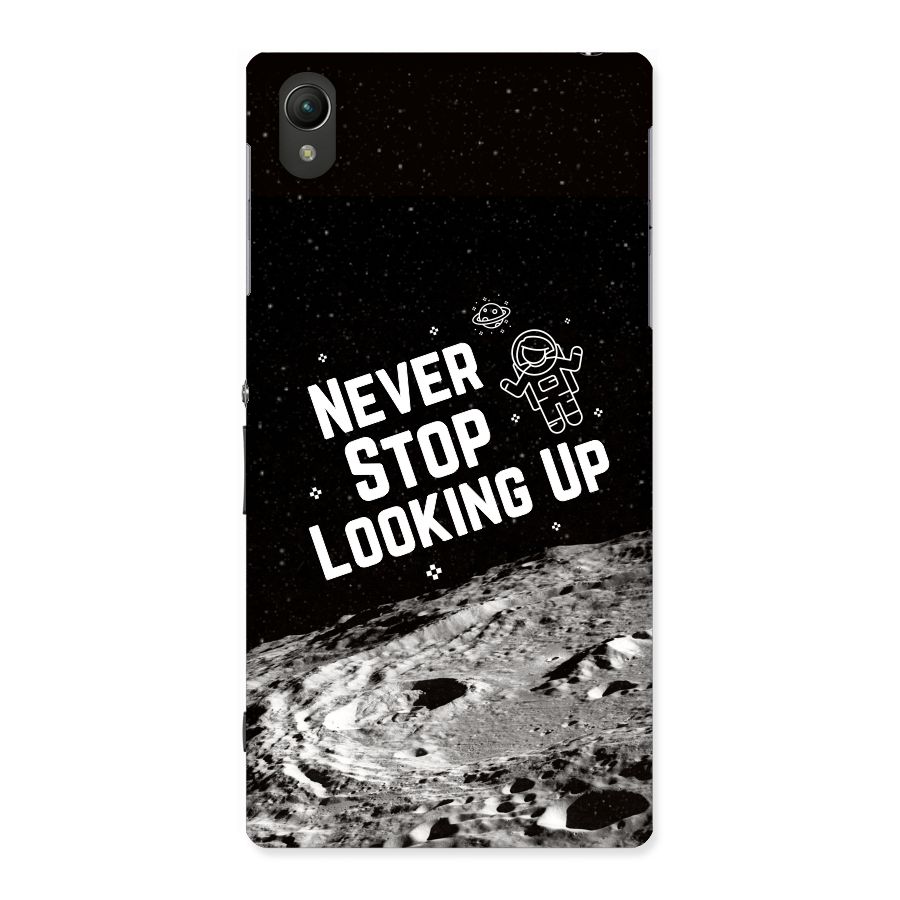 Never Stop Looking Up Back Case for Sony Xperia Z1