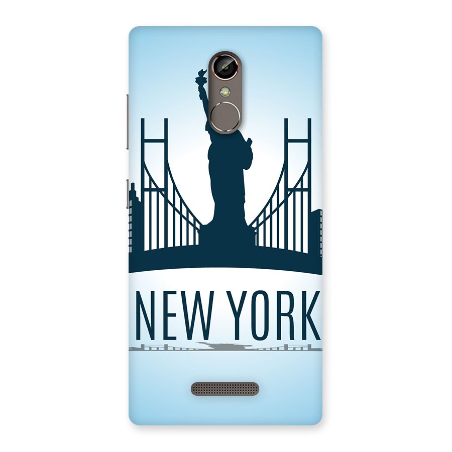 New York Skyline Back Case for Gionee S6s